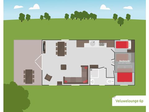 CHALET 6 personnes - Veluwelounge