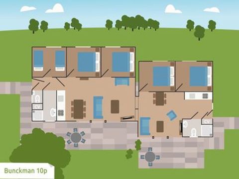 MAISON 10 personnes - Bunckman Plus