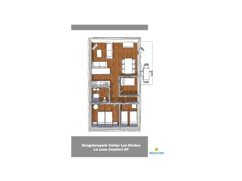 CHALET 6 personnes - La Lune Comfort