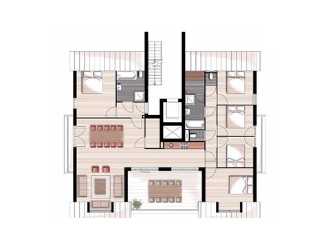 Appartement pour groupe 10 personnes - Penthouse Tegernsee Luxe