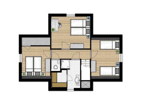 VILLA 8 personnes - Watervilla 8B Luxe