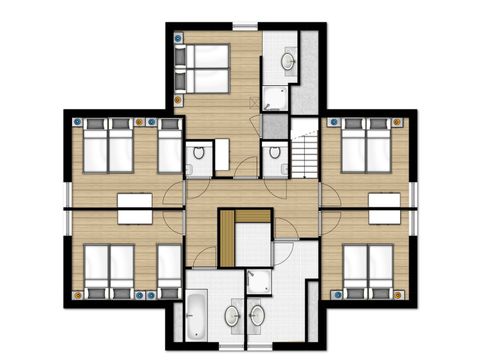 MAISON 16 personnes - Villa familiale 16 Luxe