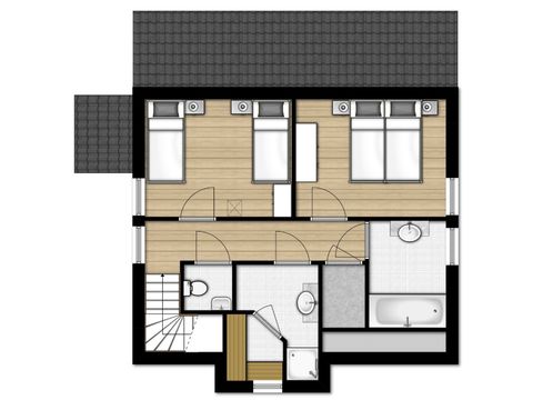 VILLA 6 personnes - 6B