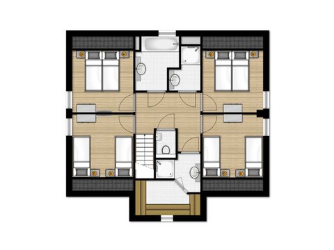 MAISON 10 personnes - Villa 10A