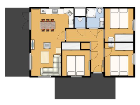 CHALET 6 personnes - Stuga