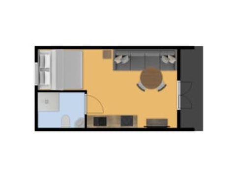 Tiny house 2 personnes - Heidevlinder Pod