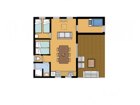 CHALET 6 personnes - Botte de foin