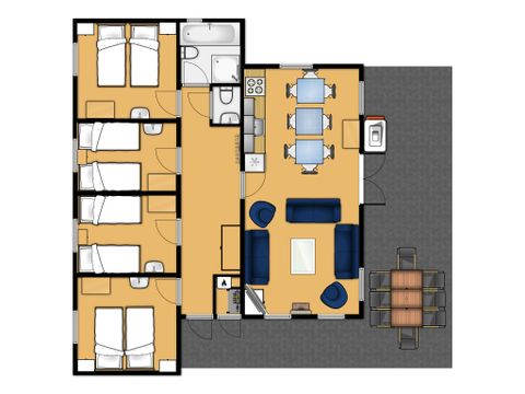 BUNGALOW 8 personnes - Lune