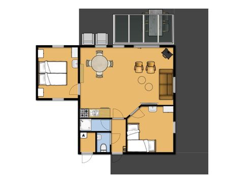 BUNGALOW 4 personnes - Mars