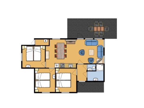 BUNGALOW 6 personnes - Mercure