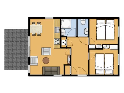 APPARTEMENT 4 personnes - Le caisson