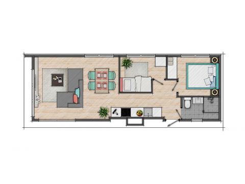Maison 4 personnes - Biebosch