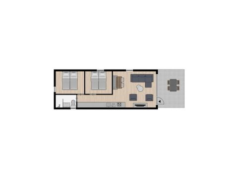LODGE 4 personnes - Cabane forestière