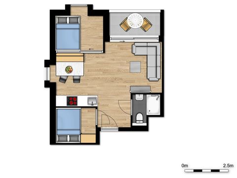 APPARTEMENT 4 personnes - Suite spacieuse | 4p