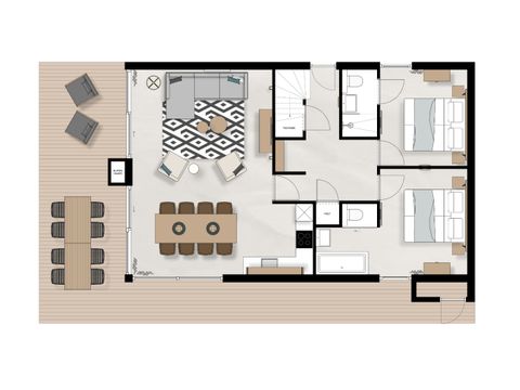 Maison 8 personnes - Aigle