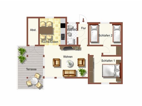 MAISON 5 personnes - Robinson