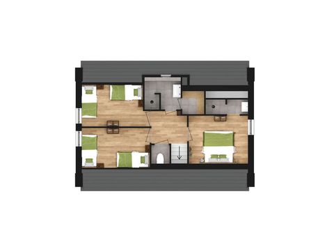 MAISON 8 personnes - Premium Outdoor