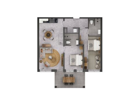 APPARTEMENT 6 personnes - Appartement avec vue panoramique sur le lac