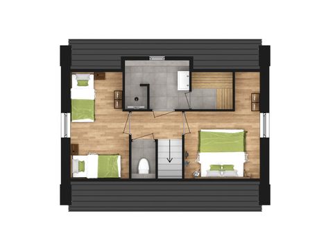 MAISON 4 personnes - Eau de qualité supérieure