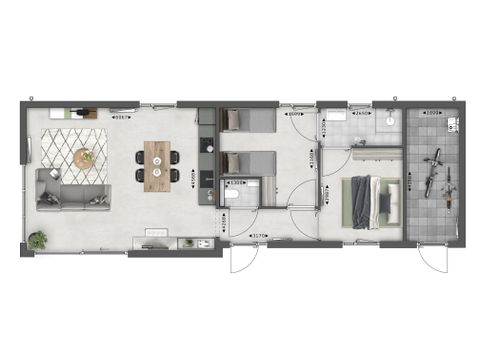 MAISON 4 personnes - Amalia