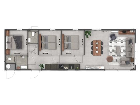 MAISON 6 personnes - Amalia avec bain à remous