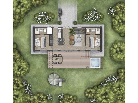 LODGE 4 personnes - Panorama